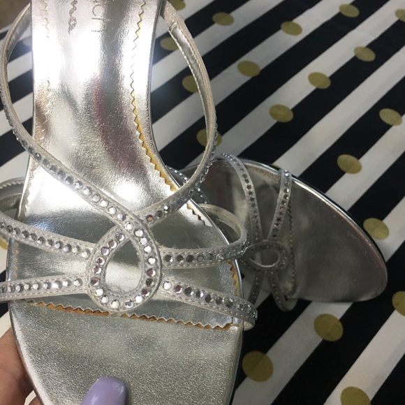 π Nina mules π with Rhinestones sz 61/2 - Picture 6 of 7
